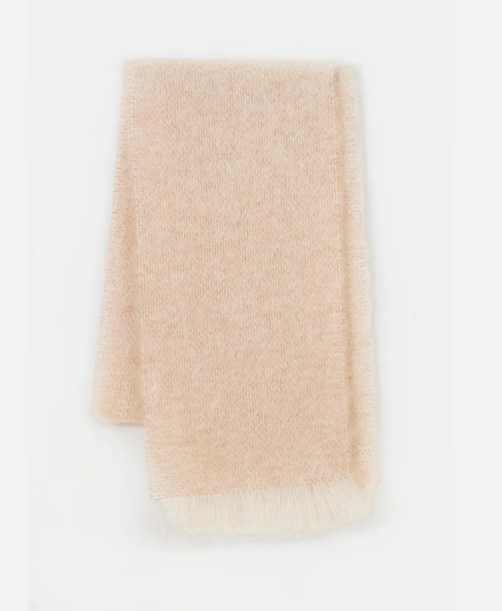 Mooneen Mohair Scarf - Fawn