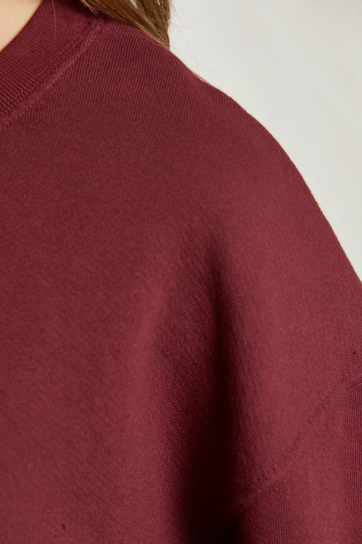 Tyler Terry Pullover - Cranberry