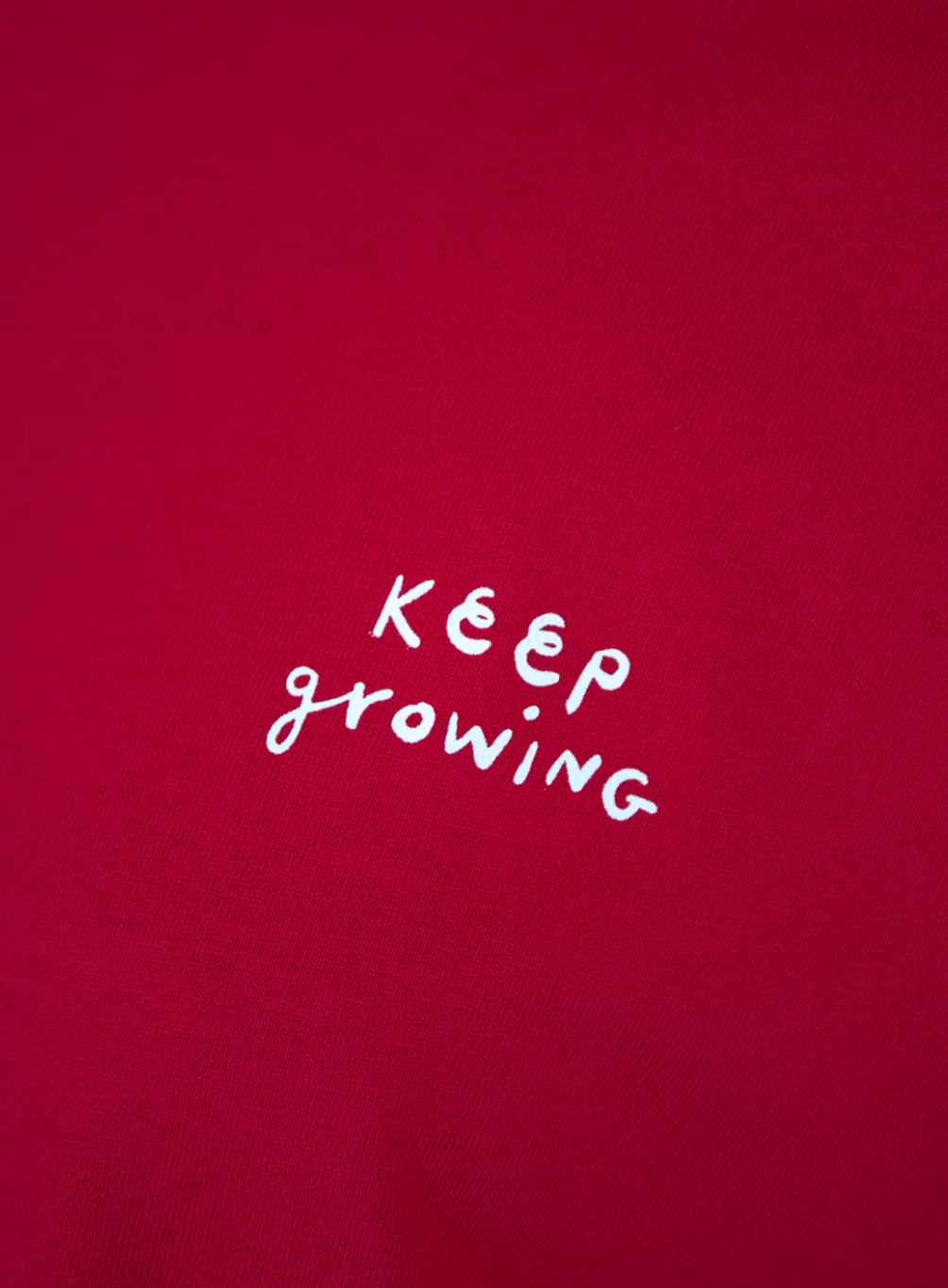 Keep Growing Tee - Red