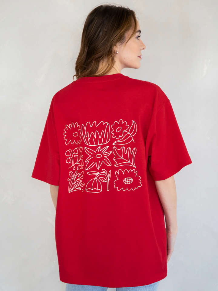 Keep Growing Tee - Red