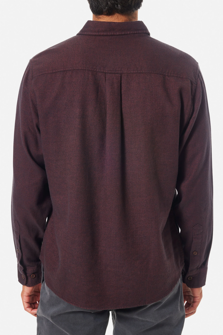 Twiller Flannel - Burgundy