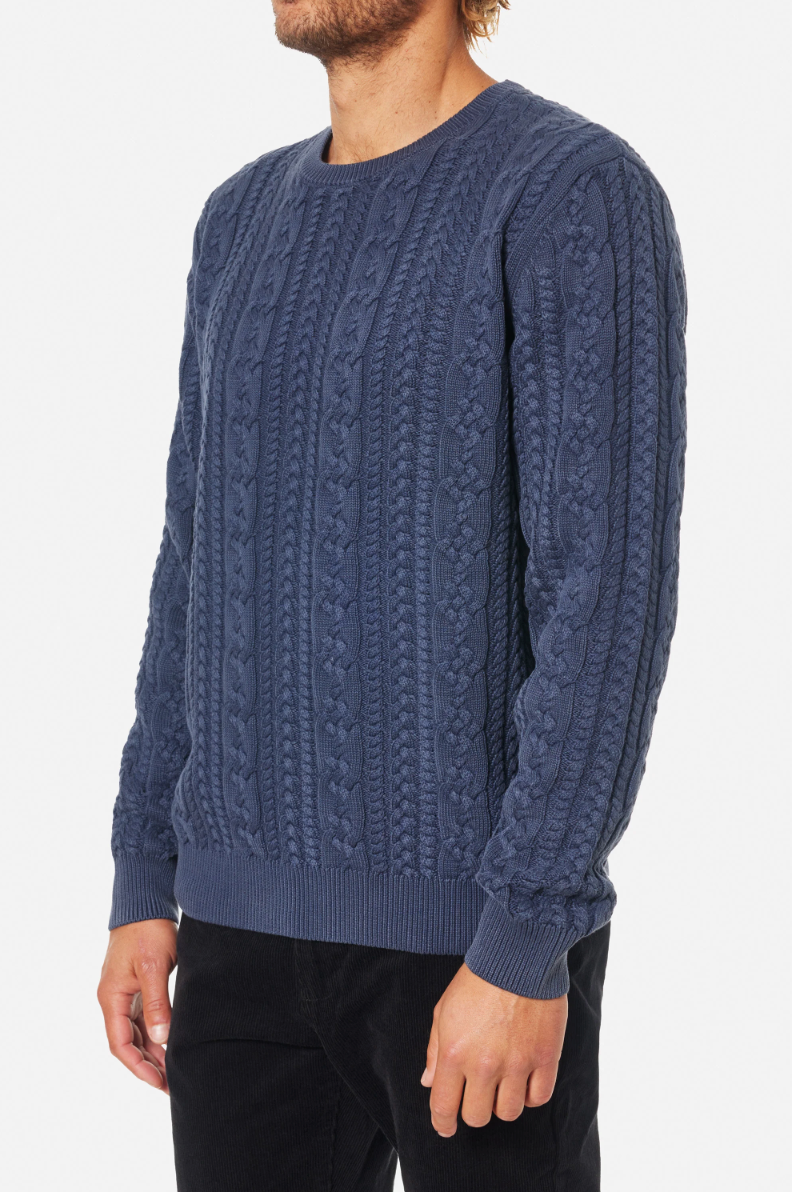 Fisherman Sweater - Polar Navy