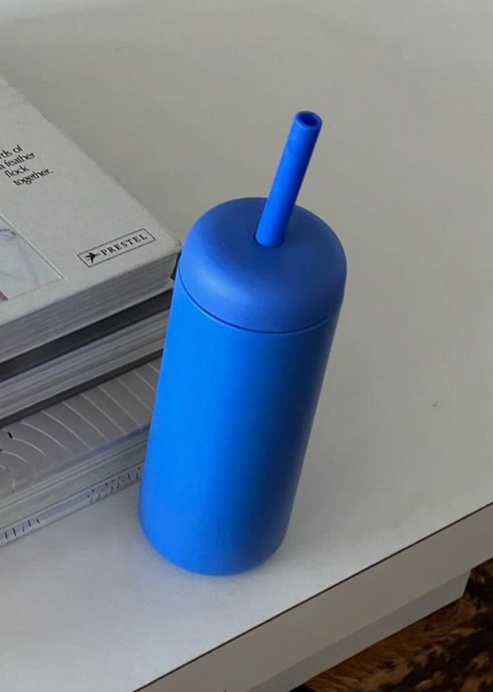 Silicone Straws - Cobalt