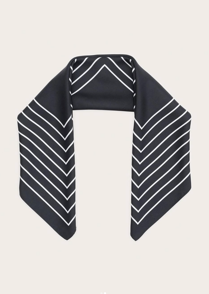 Silk Scarf - Black