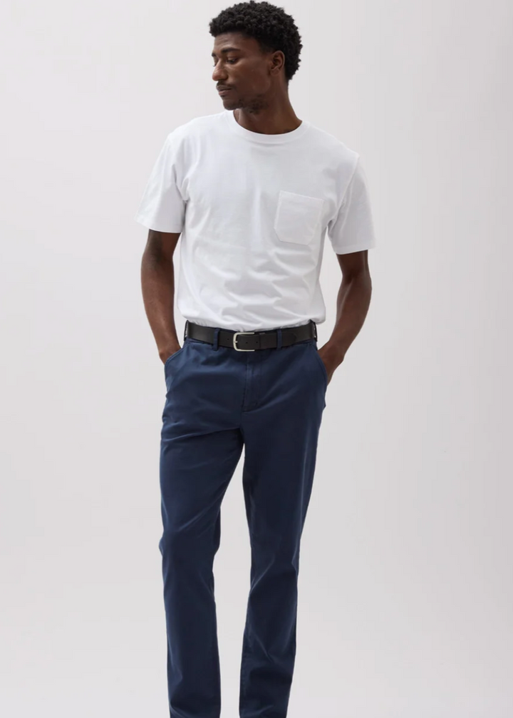 Pima Pocket Tee - White