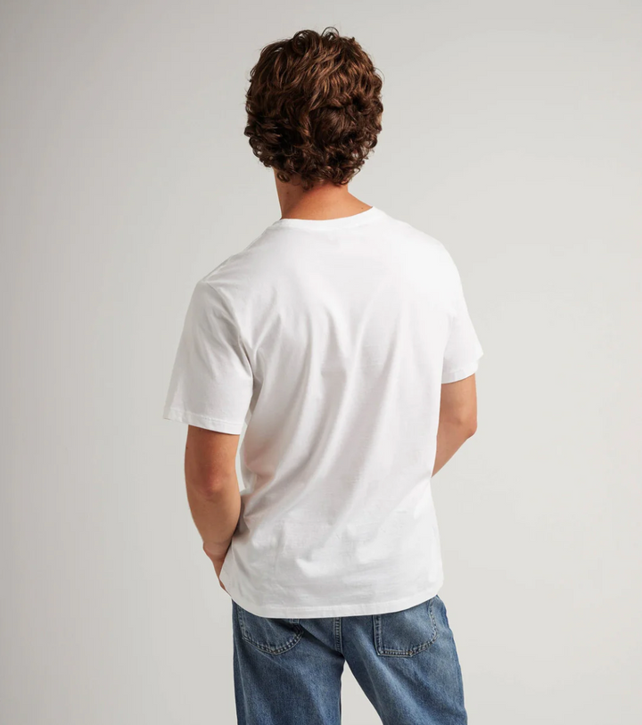 Pima Pocket Tee - White