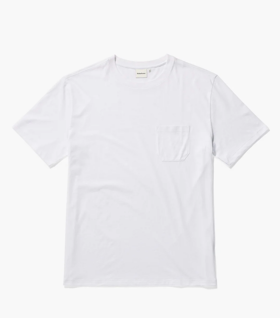 Pima Pocket Tee - White