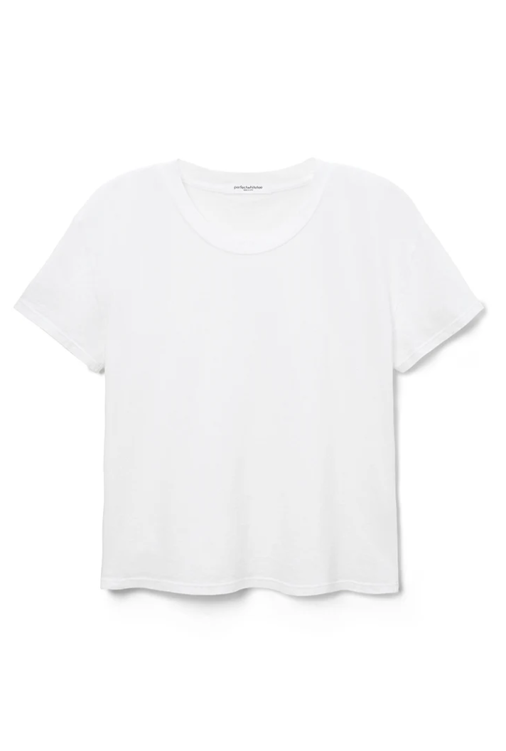 Harley Boxy Crew Tee - White