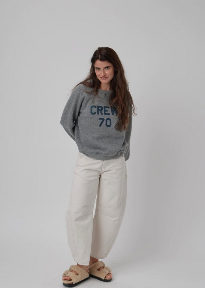 Crew 70 Crewneck - Heather Grey