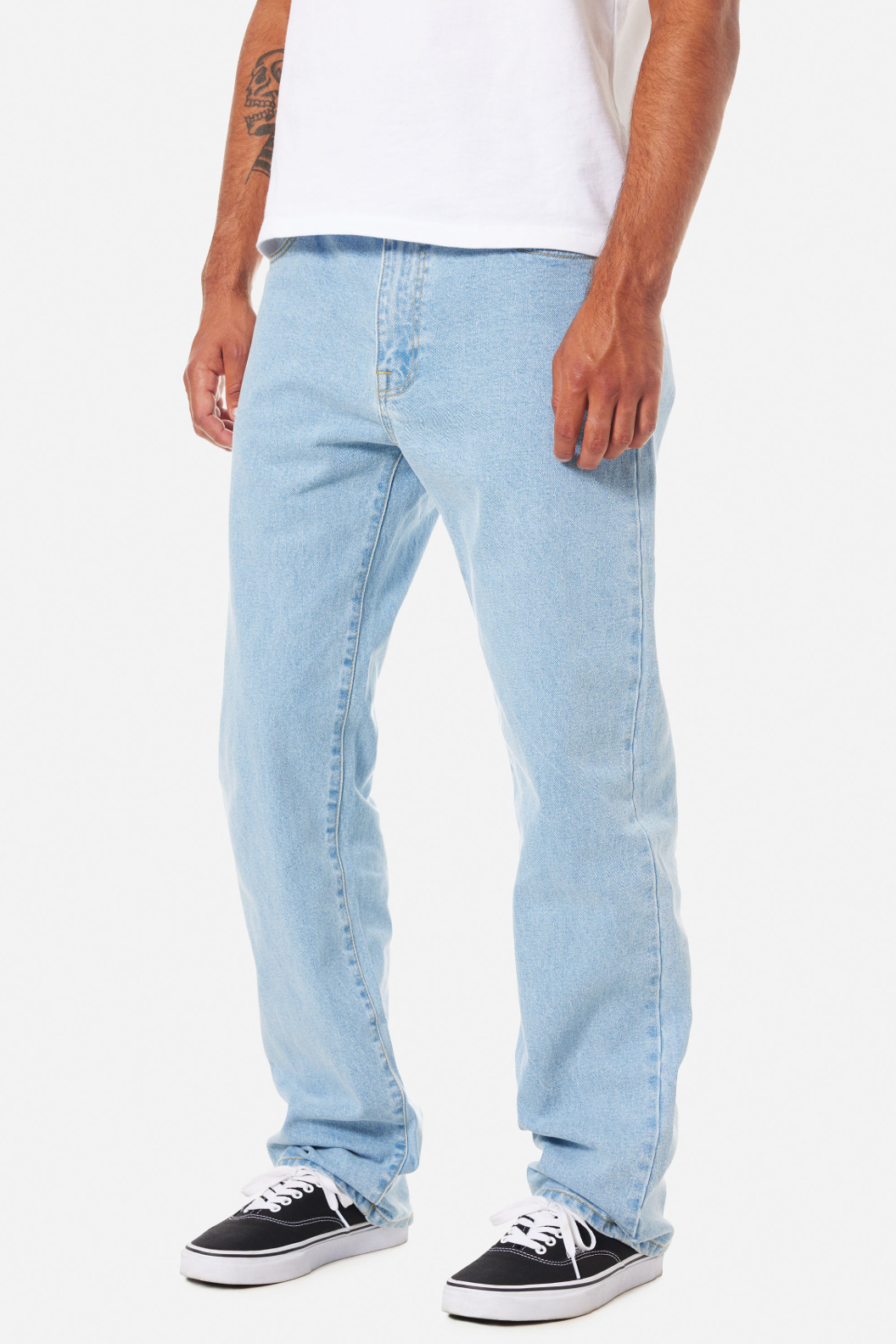 George 64 Relaxed Jeans - Light Indigo