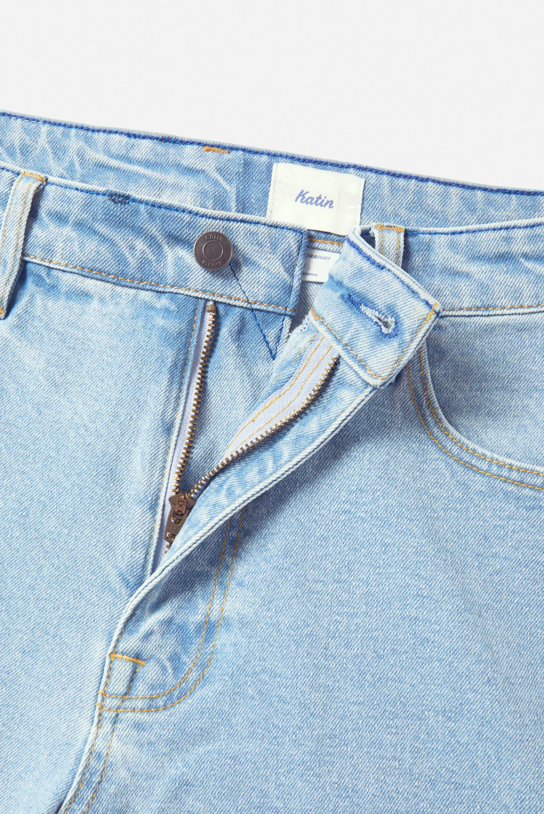 George 64 Relaxed Jeans - Light Indigo