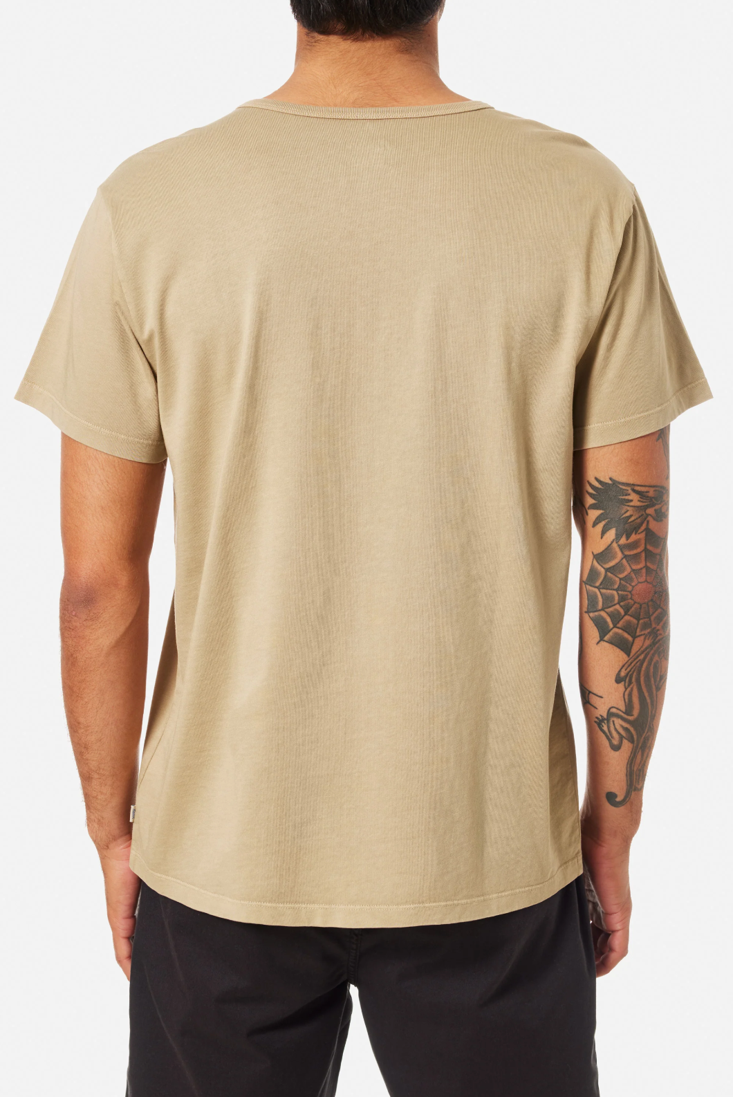 Mesa Henley Tee - Covert Green