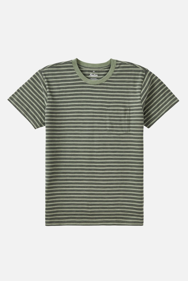 Rural Pocket Tee - Sea Grey