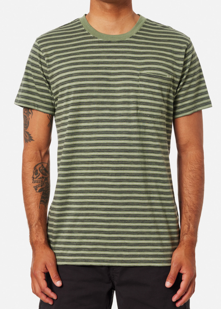 Rural Pocket Tee - Sea Grey