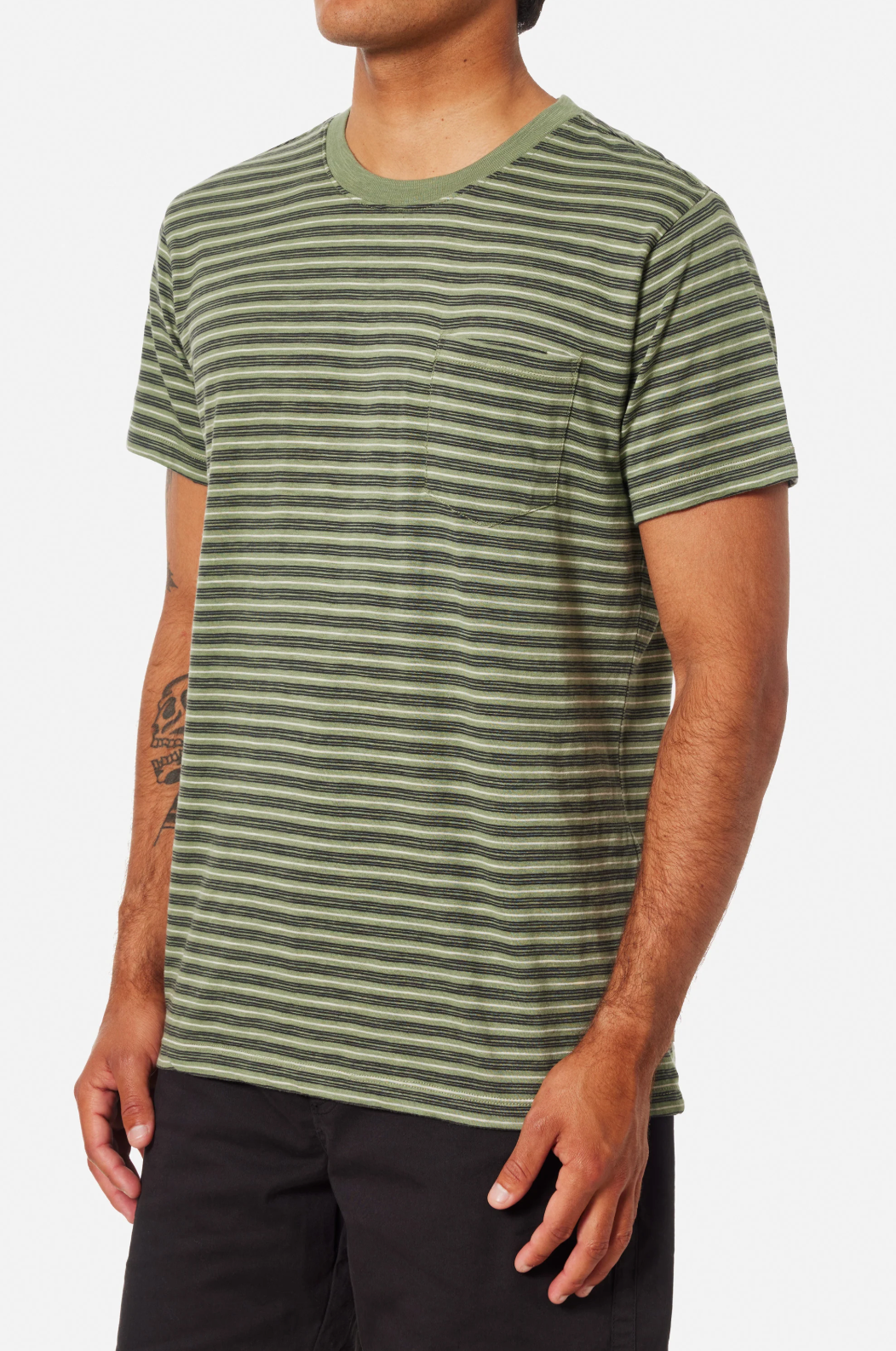 Rural Pocket Tee - Sea Grey