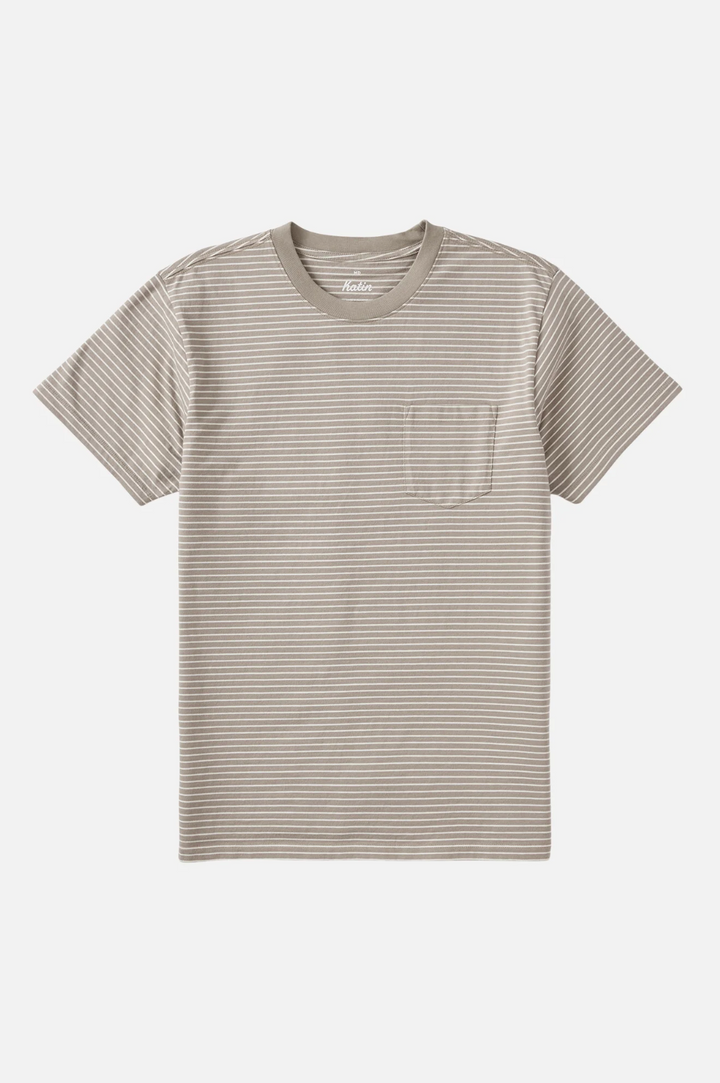 Finley Pocket Tee - Vintage Khaki