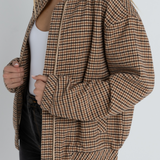 Luca Bomber Jacket - Brown