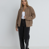 Luca Bomber Jacket - Brown