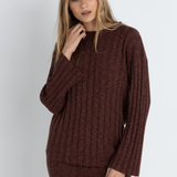 Koko Knit Jumper - Chocolate