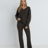 Adele Knit Pant - Graphite