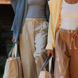 Chino Drawstring Pant - Stone