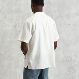 Didcot Abstract Applique Shirt - Ecru / Multi