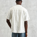 Didcot Seersucker Waffle Shirt - Ecru