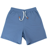 Shoreline Flow Swim Trunks - Steel Blue