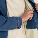 Washed Denim Jean Jacket - Blue Wash