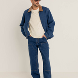 Washed Denim Jean Jacket - Blue Wash