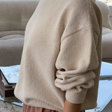 Milo Cotton Sweater - Naturel