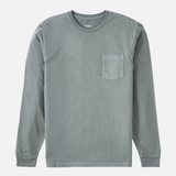 Base LS Tee - Dusty Blue