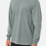 Base LS Tee - Dusty Blue
