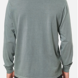 Base LS Tee - Dusty Blue