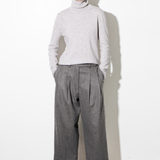 Turtleneck Sweater - Light Grey