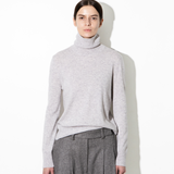 Turtleneck Sweater - Light Grey