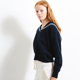 Sailor Collar Top - Dark Navy