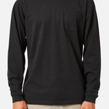 Base LS Tee - Black Wash