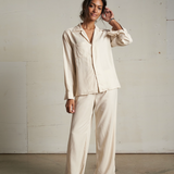 Melody Long Sleeve Button Up - Sugar