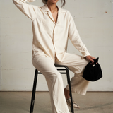 Melody Long Sleeve Button Up - Sugar