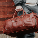 Leather Duffel - Brandy
