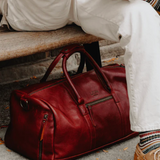 Leather Duffel - Brandy