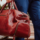 Leather Duffel - Brandy