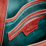 Leather Backpack - Brandy