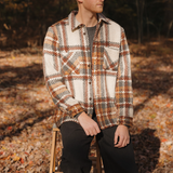 Whiting Overshirt - Ecru / Multi