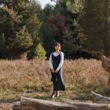 Long Velvet Dress - Blue