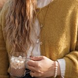 Leila Mohair Cardigan - Bistro Yellow