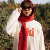 Raglan Crew Sweatshirt - Off White