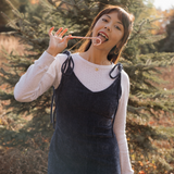 Pointelle Fundamental Tee - Icy Grey