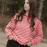 Vintage Crewneck - Red